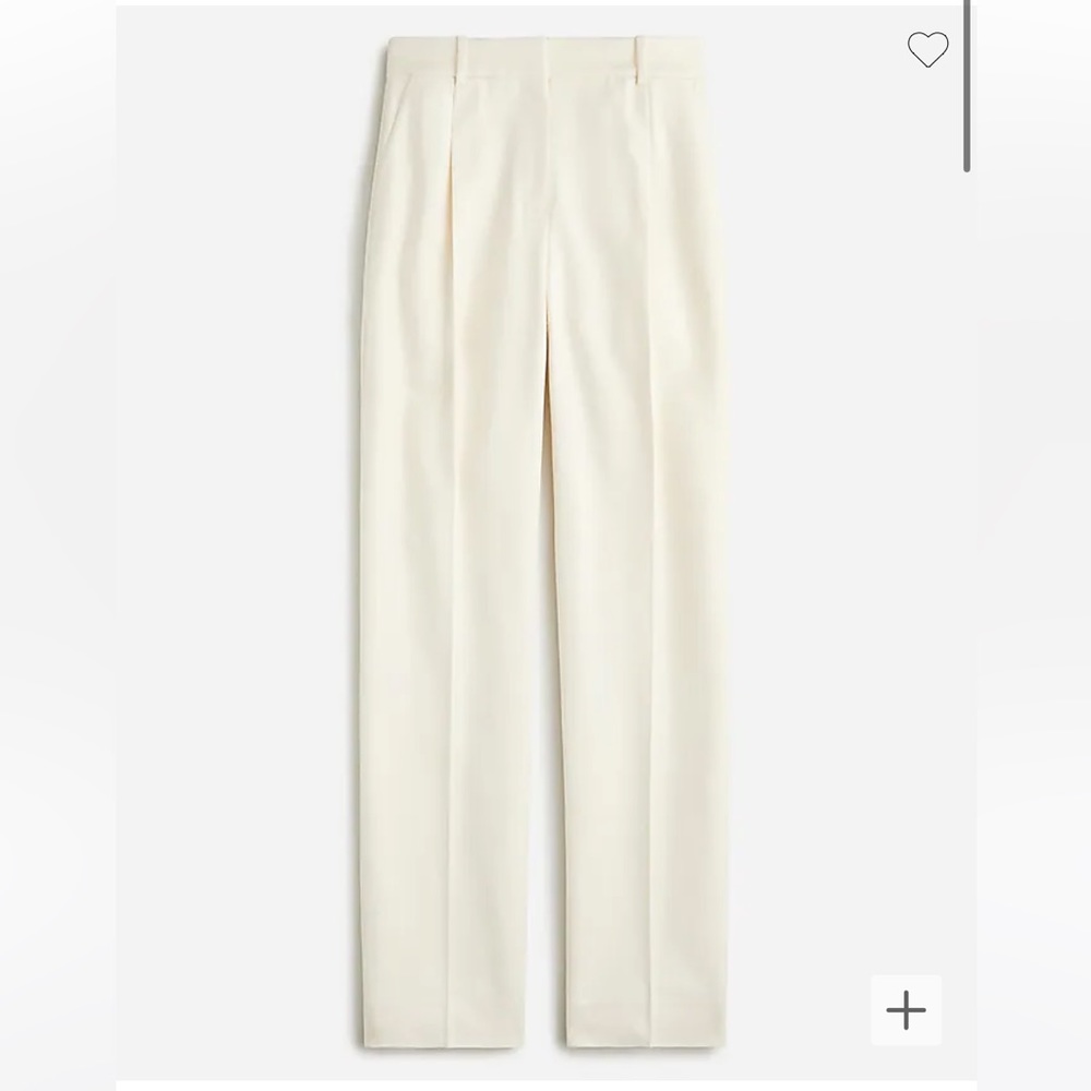 J. Crew Cream Trousers
